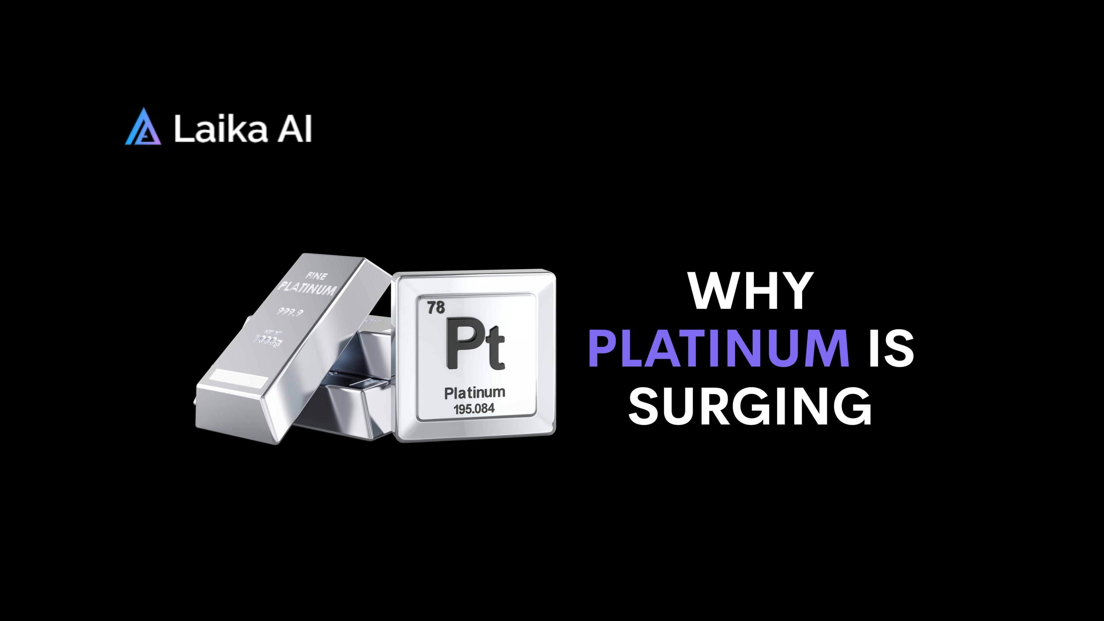 Why Platinum Prices Are Up 150%: What Driving the Surge
