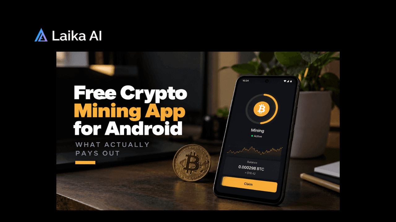 Free crypto mining apps for Android compared by mining model, supported cryptocurrencies, payout options, withdrawal requirements, and earning potential in 2026