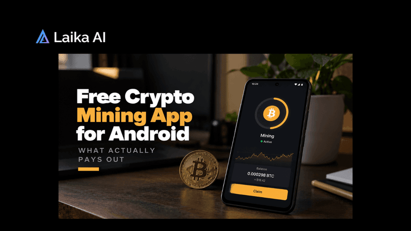 Free crypto mining apps for Android compared by mining model, supported cryptocurrencies, payout options, withdrawal requirements, and earning potential in 2026