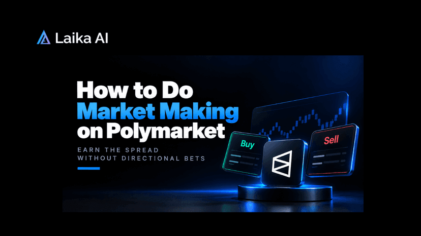 Polymarket market making interface showing bid and ask prices, order book depth, liquidity, spreads, maker rebates, and potential trading risks