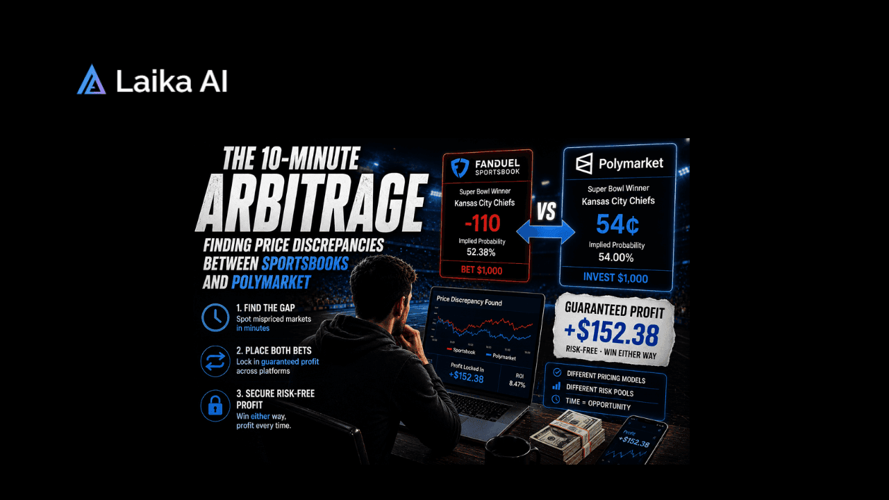 The 10-Minute Arbitrage: Finding Price Discrepancies Between Sportsbooks and Polymarket