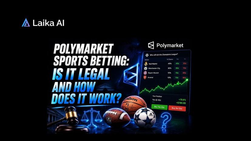 Polymarket sports prediction market dashboard showing odds, trading activity, and market trends for major sports events including the NFL, NBA, and championship futures.