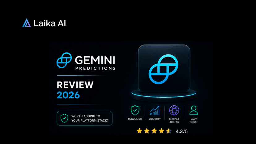 Gemini Predictions platform displaying regulated prediction markets, event contracts, AI-powered forecasting tools, and a user-friendly trading interface.