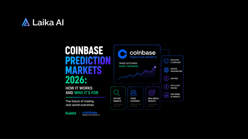 Coinbase prediction markets interface showing Kalshi-powered event contracts, market odds, trading activity, and crypto wallet integration for prediction market trading.