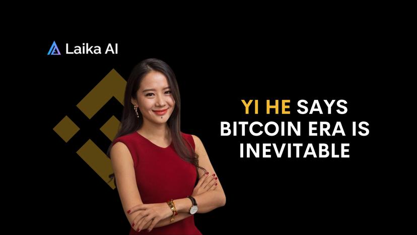 Bitcoin: The "Digital Gold" Era is Inevitable, Says Binance Co-CEO Yi He
