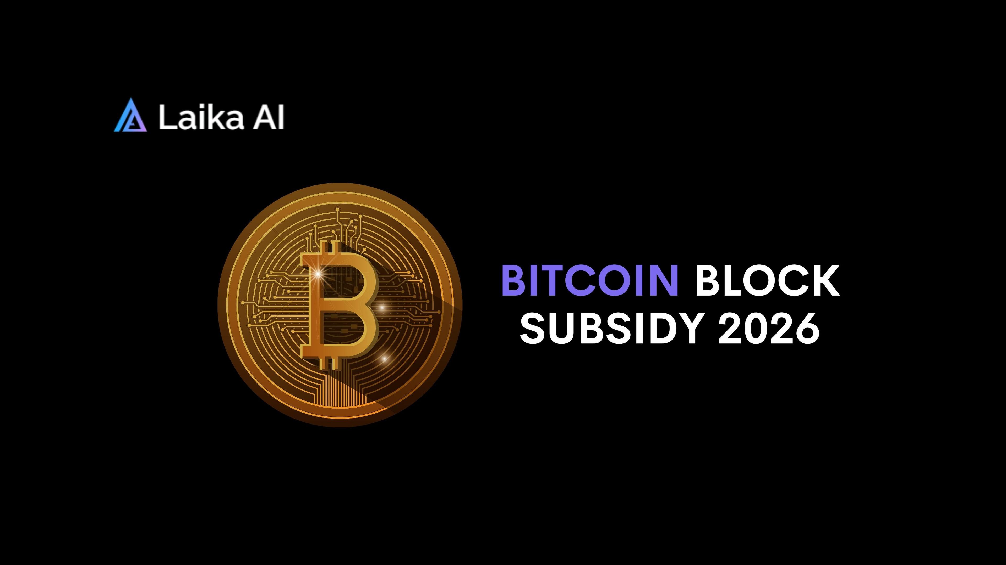 Bitcoin Block Subsidy 2026: The Scarcity Engine in a Mature Market