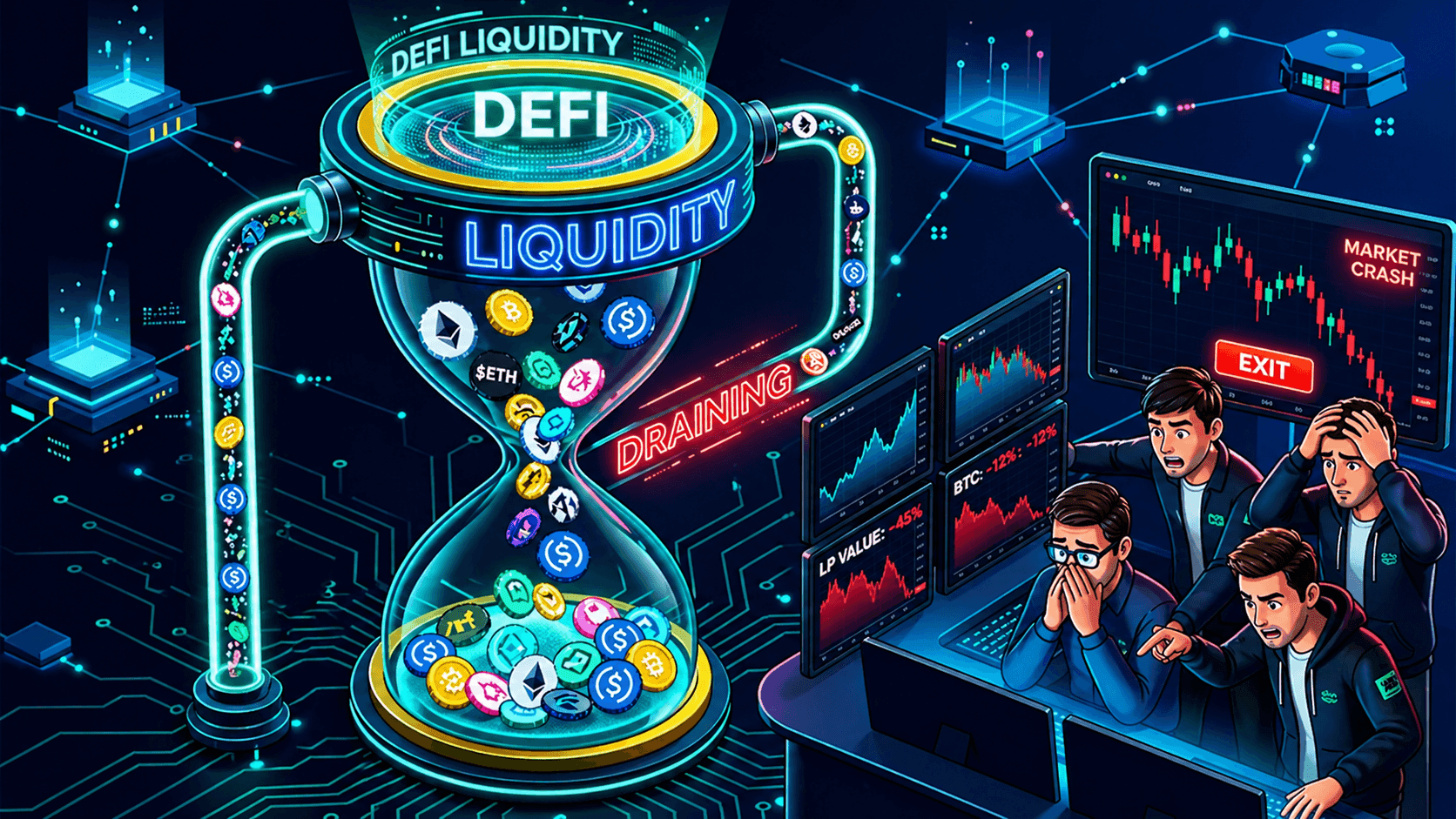 DeFi Liquidity Providers Risk Yield Dilution in Tokenomics