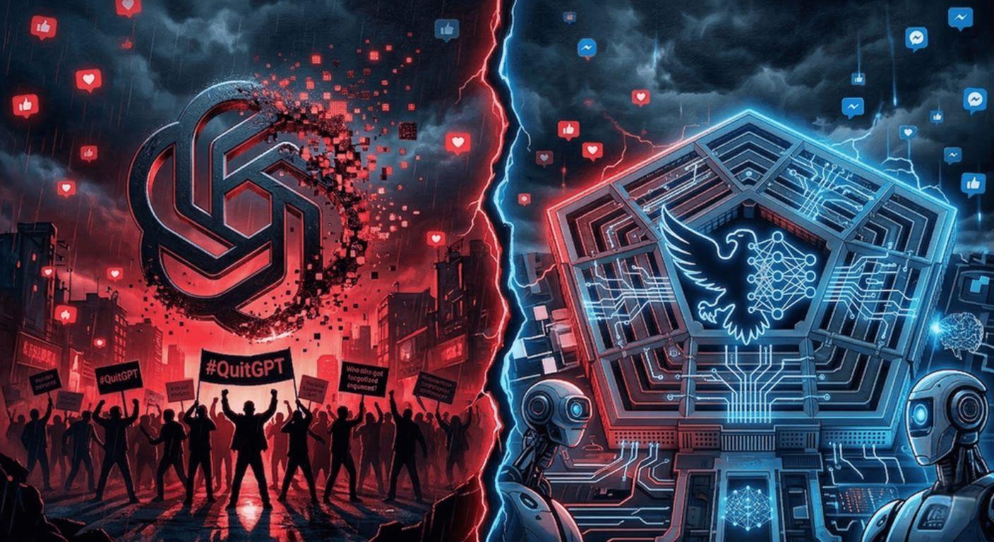 OpenAI military backlash viral