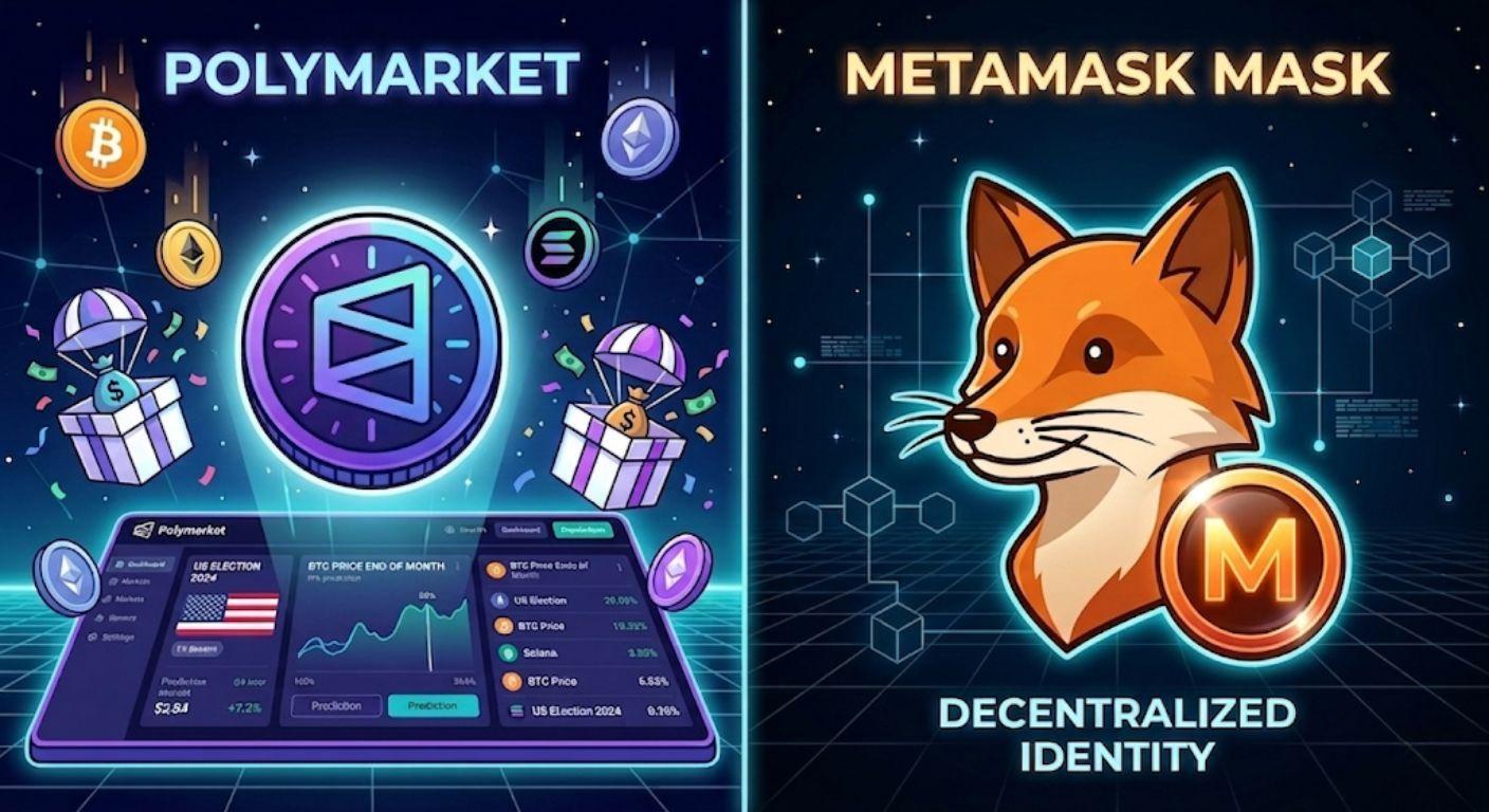 $POLY Airdrop and MetaMask MASK Token Launch Near