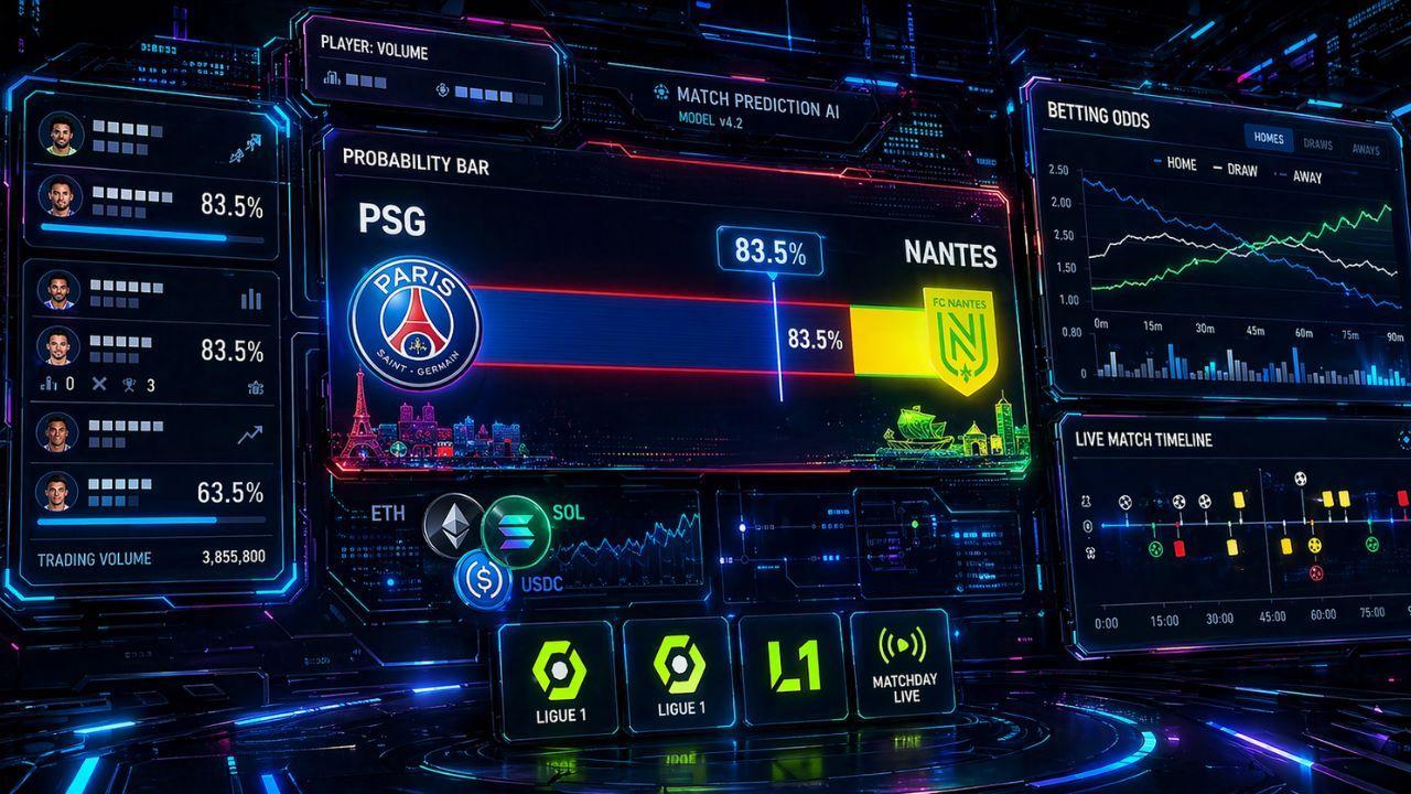 PSG vs Nantes Prediction Market Odds Favor PSG Win