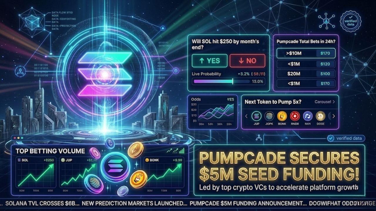 Pump.fun $5M Seed for Pumpcade Prediction Market