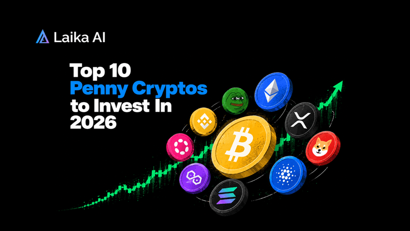 Top 10 penny cryptos to research in 2026, featuring low-priced cryptocurrencies across utility, payments, blockchain infrastructure, and meme coin ecosystems