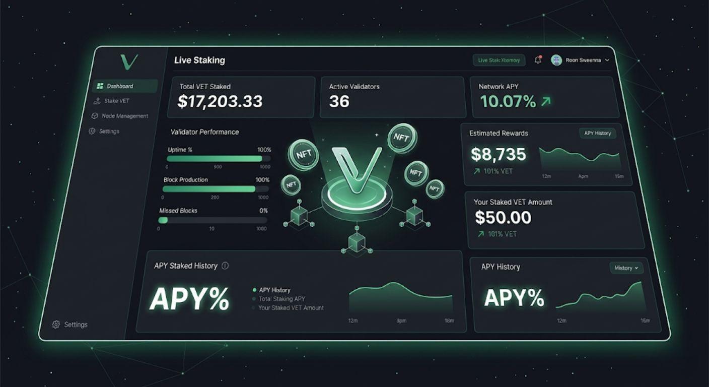 VeChain StarGate Staking Upgrade Lowers VET Barrier
