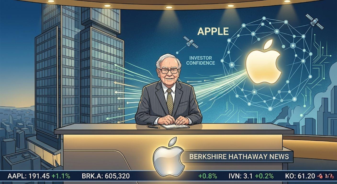 Buffett Sold Apple Too Soon, Eyes Repurchase on Dip