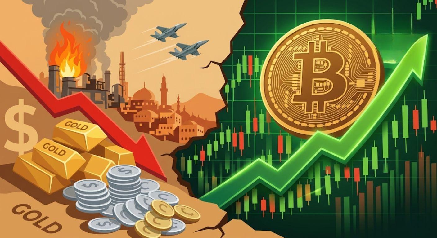 BTC Down 4% in Q1 2026 as Iran Tensions Lift Oil