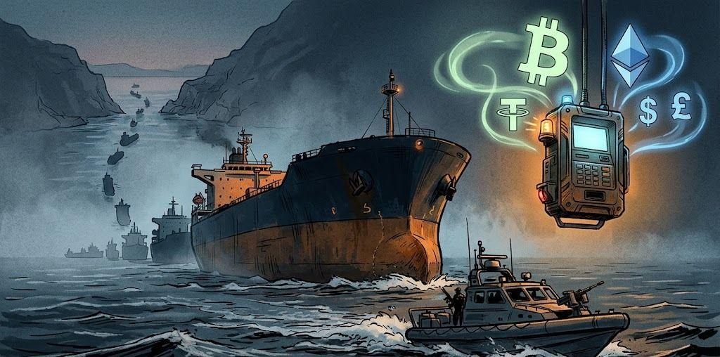 Hormuz Ceasefire Shipping Crypto Toll Iran IRGC Bitcoin