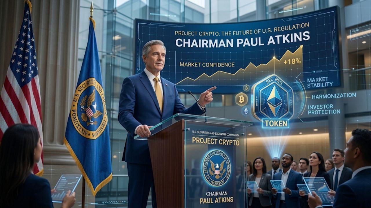 SEC Chair Atkins Unveils Project Crypto Token Taxonomy