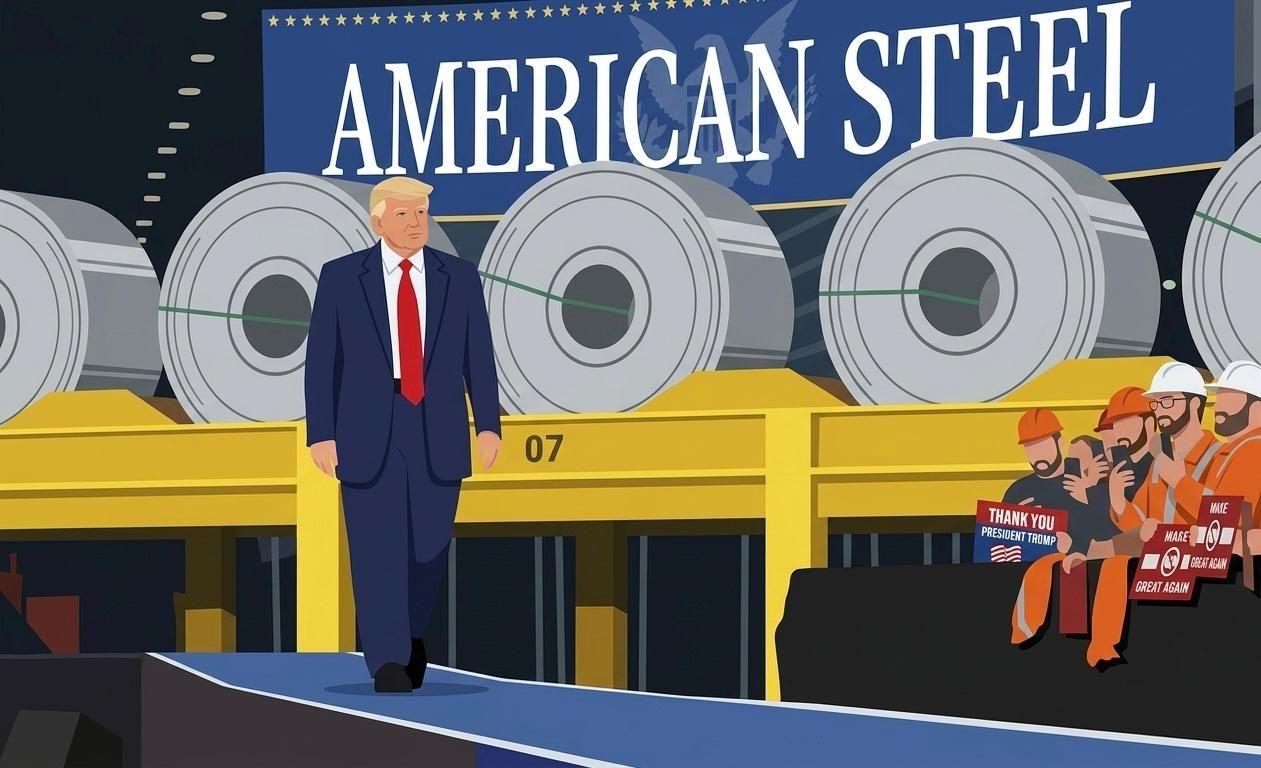 Trump Steel Aluminum Copper Tariffs April 2026 Crypto Impact